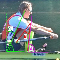 Angles of Body segments in World’s best rowers